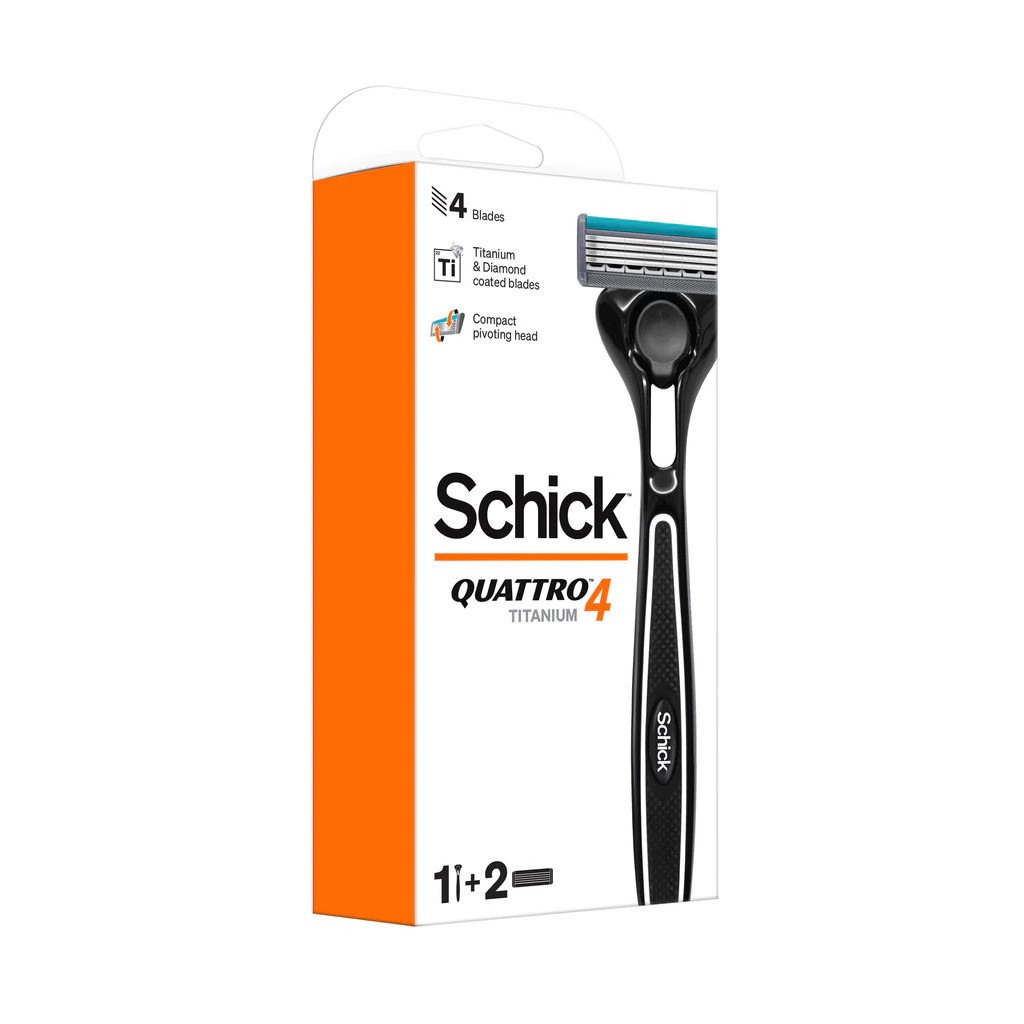 Edgewell Personal Care Schick Quattro Titanium Kit 