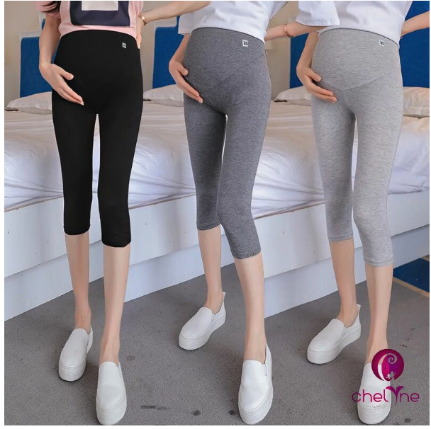 Chelyne Legging Hamil 3/4 Highwaist  HJ136