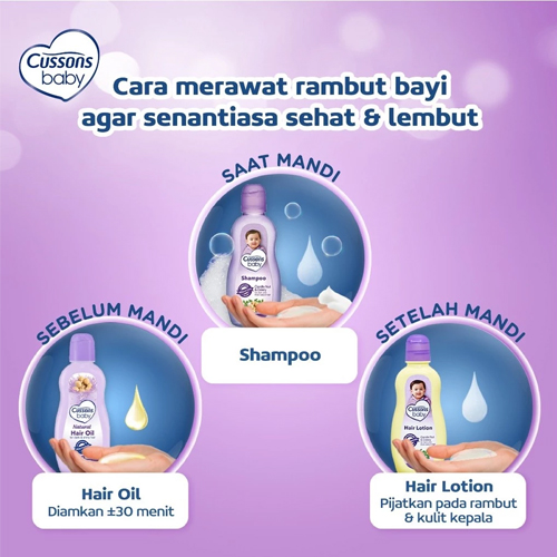 PZ. Cussons Indonesia Cussons Baby Hair Lotion Candle Nut & Celery