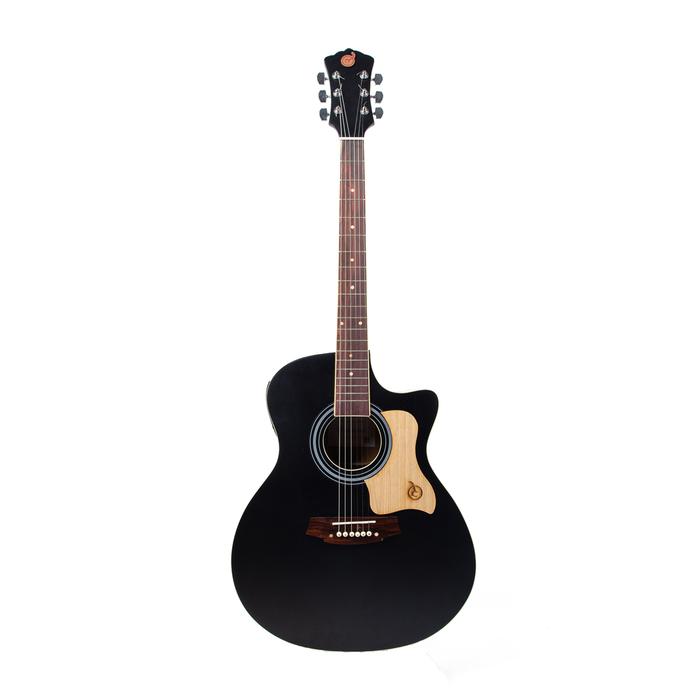 Mandalika Gitar Akustik Elektrik De Ticco Series ｜ DTS-01TY-BK