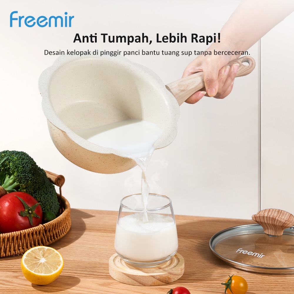 freemir Panci MPASI Bunga Sakura Pink Series 4