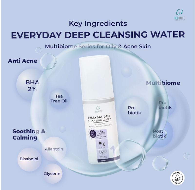 Hedtutu Everyday Deep Cleansing Water 3