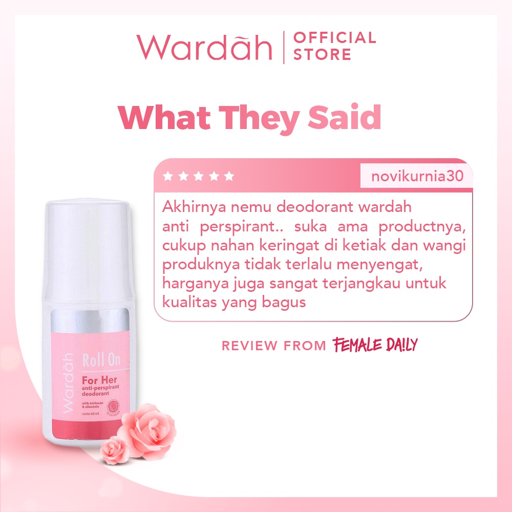 Wardah Roll On For Her