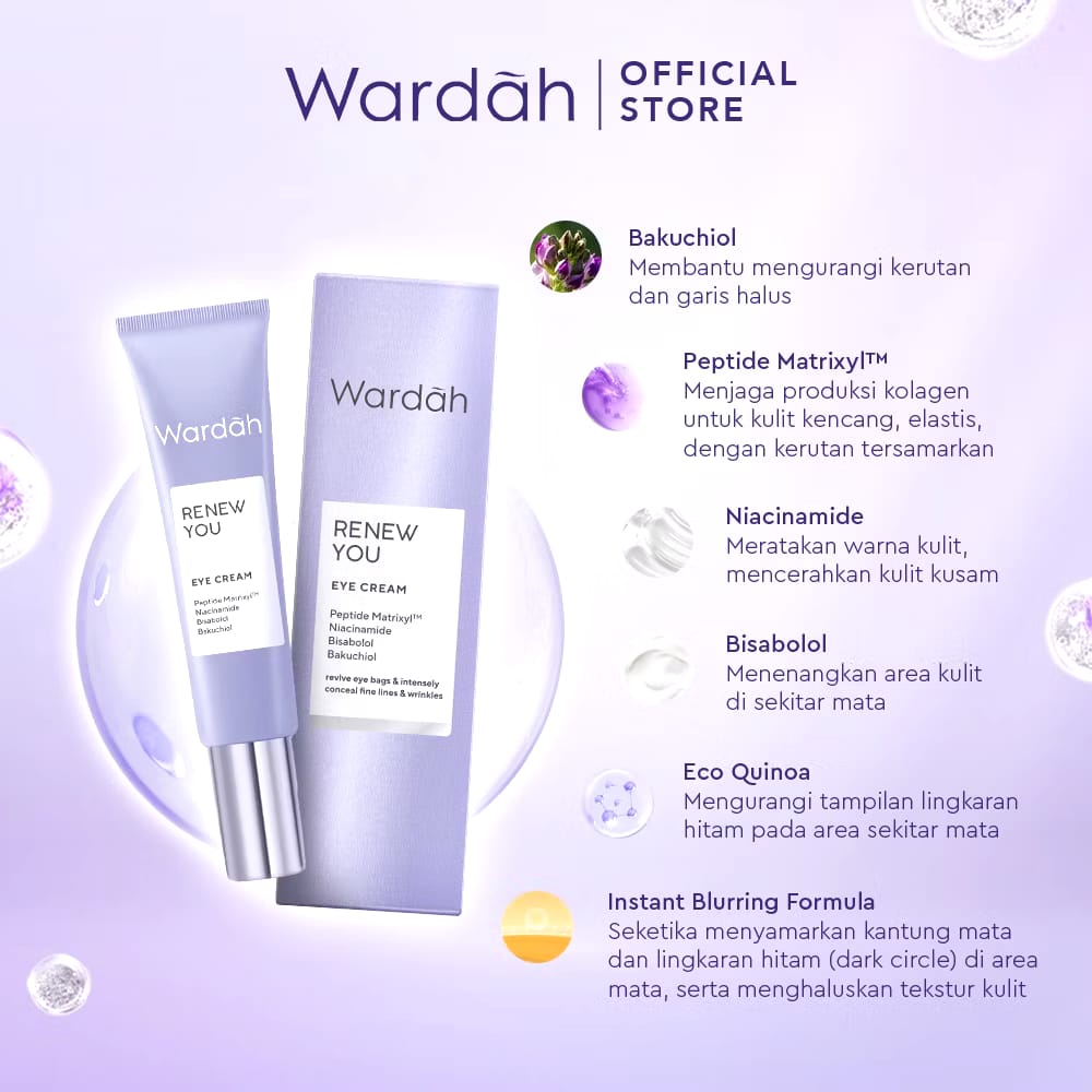 Paragon Technology and Innovation Wardah Renew You Eye Cream