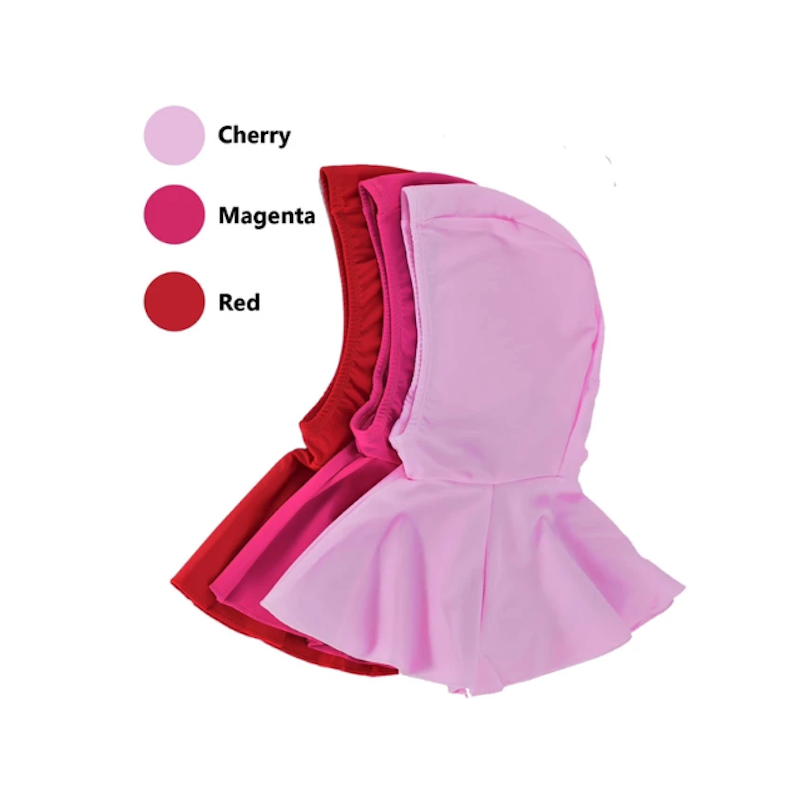 Silver Topi Renang Kain Anak Muslim 5
