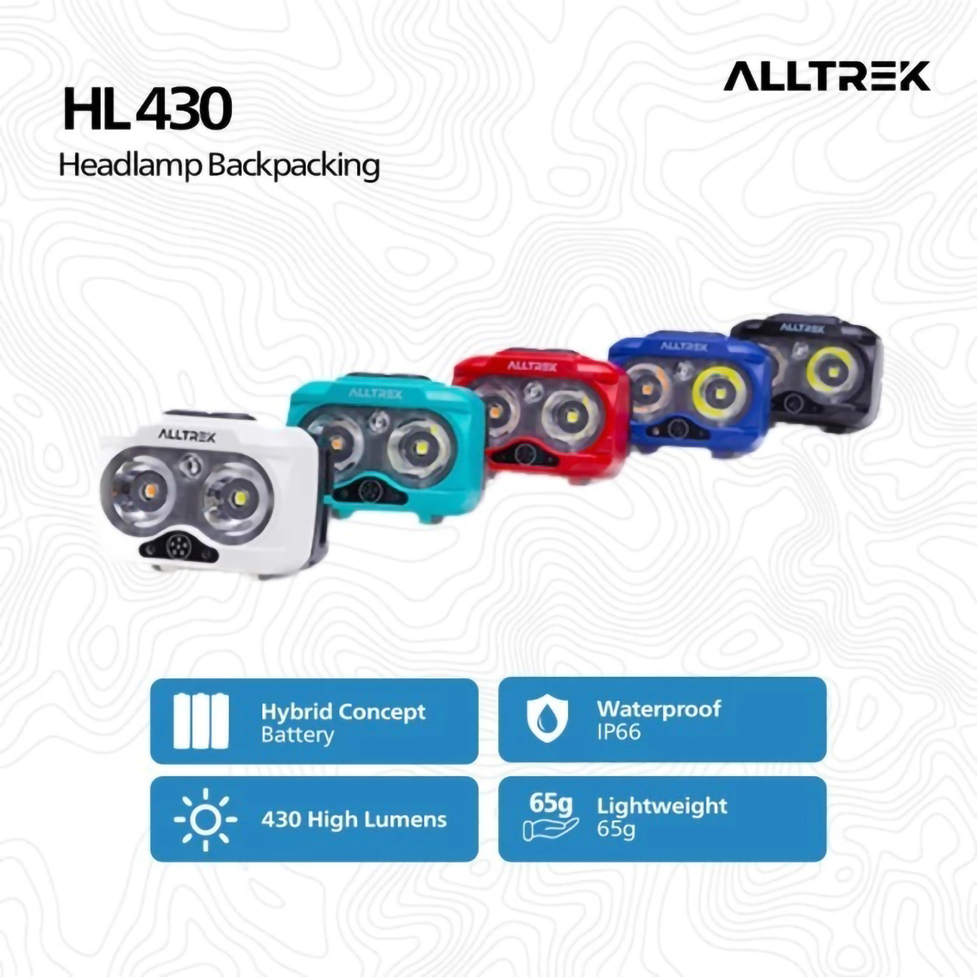 Alltrek Indonesia ALLTREK Headlamp HL430