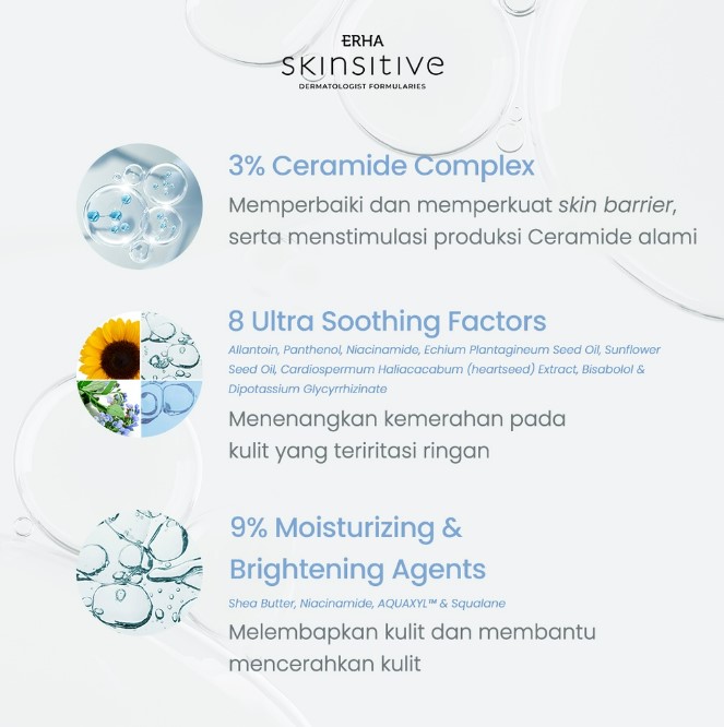 ERHA Skinsitive Ultracalm Skin Barrier Moisturizer 4