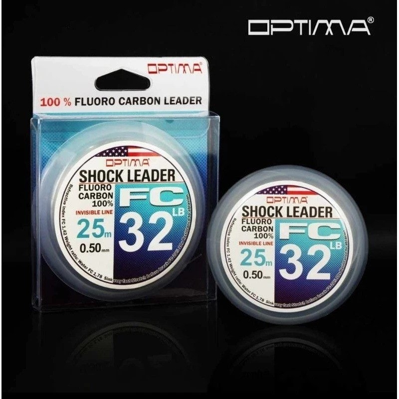 Optima Shock Leader Fluoro Carbon FC 32 LB 3