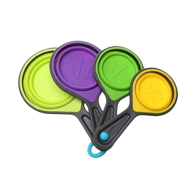 Cooks Habit Silicone Measuring Cup 4 Pcs