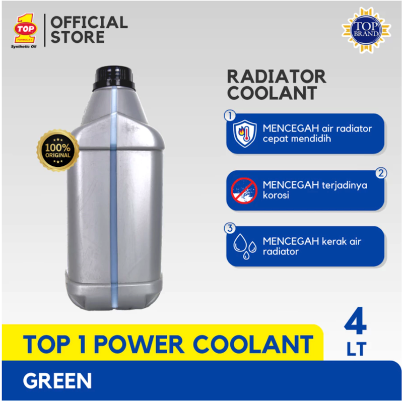 Top 1 Power Coolant Green 4 L 3