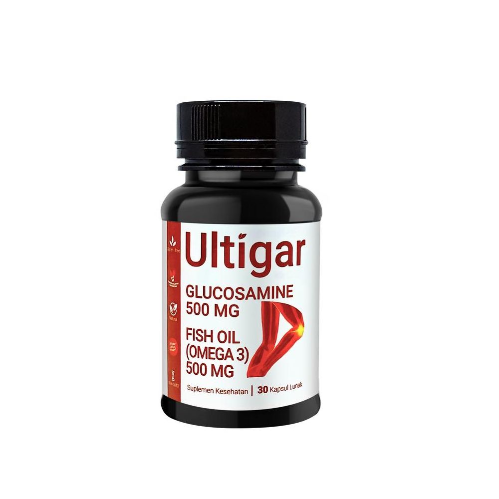 Ultigar Glucosamine Omega 3 Fish Oil 500 mg
