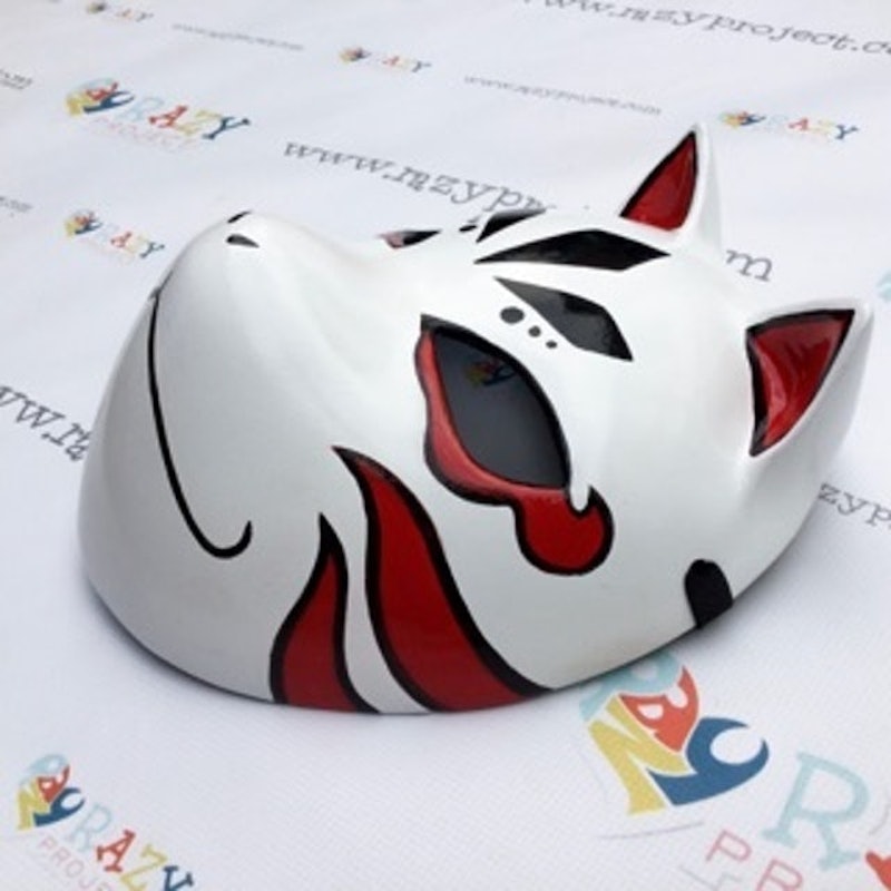 Topeng Kucing Kayu Anbu 4