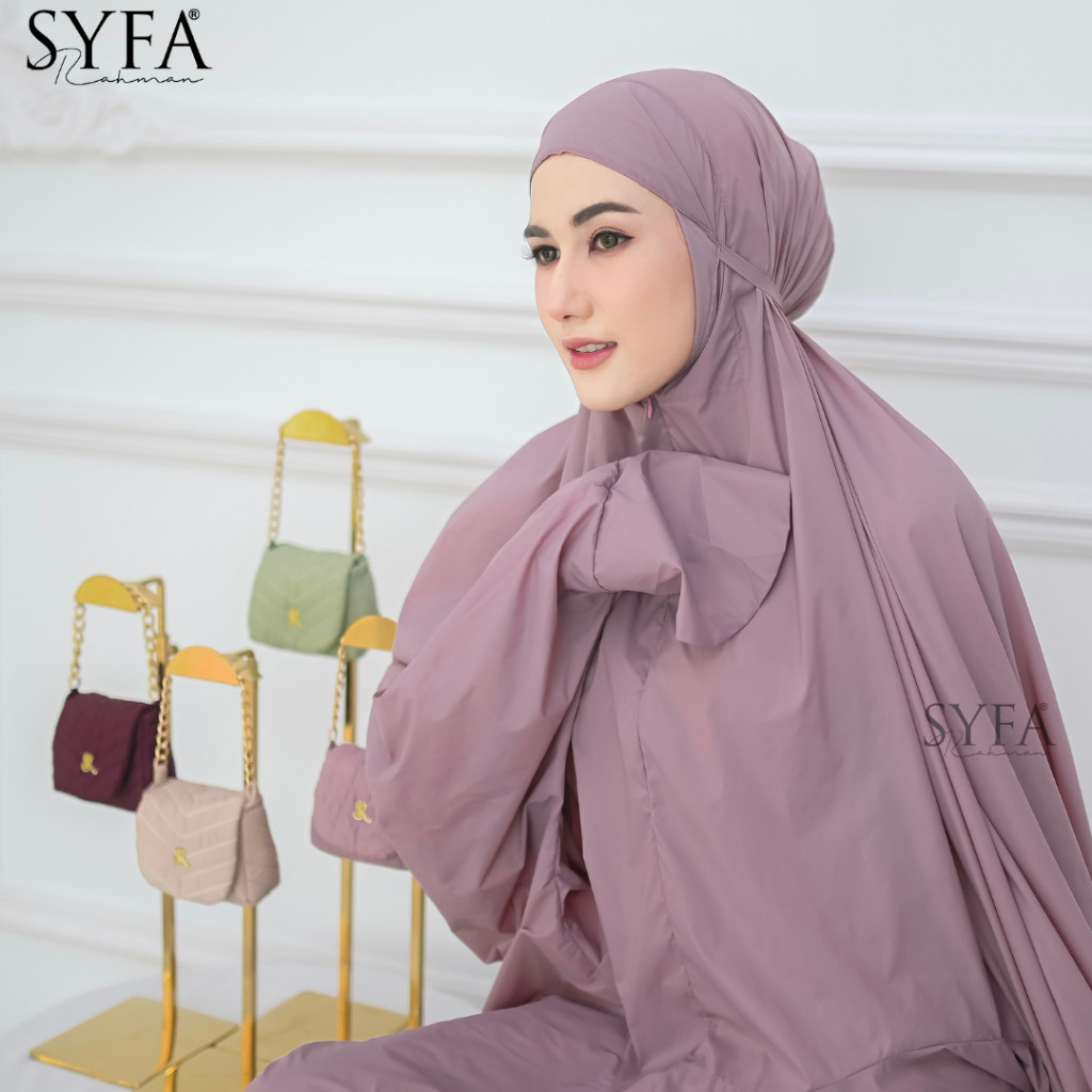  Syfa Rahman Mukena Terusan Mini Lea Series