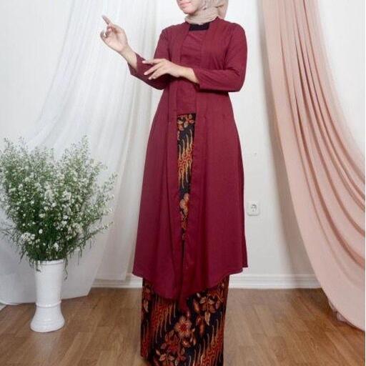 Saudah Kebaya Kebaya Kutu Baru Long Tunik Modern