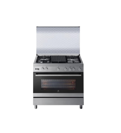 Electrolux ｜ Kompor Freestanding UltimateTaste 500 90cm dengan Kompor Gas dan Oven Gas 130L ｜ EKG9688X