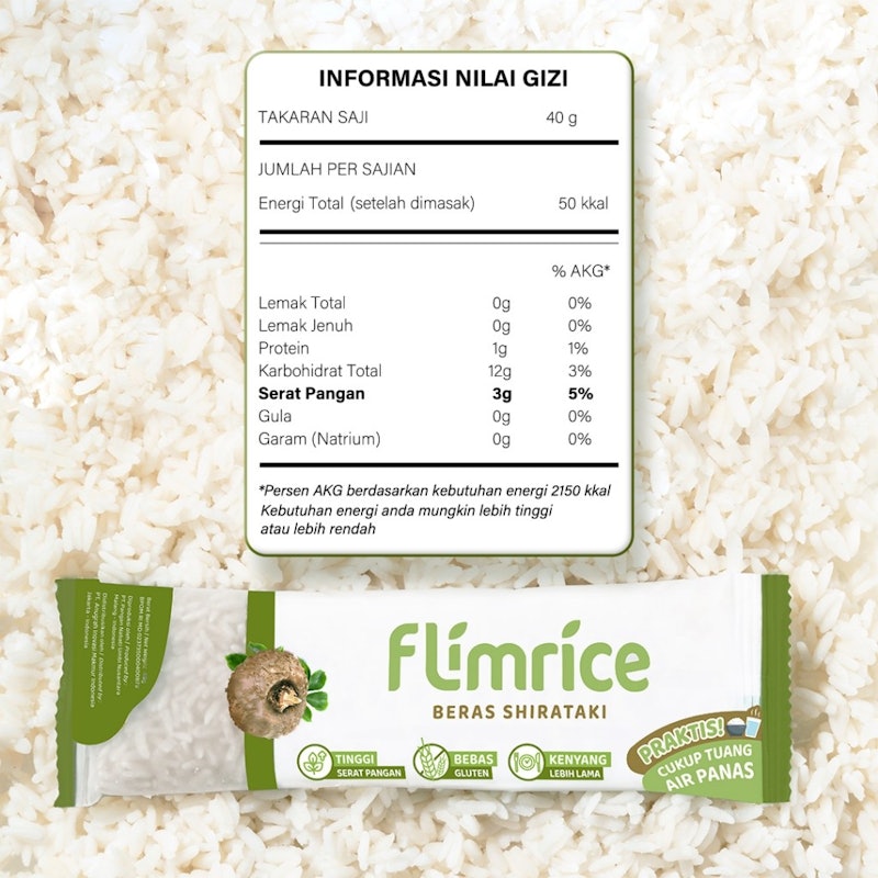 Flimrice Beras Shirataki 4
