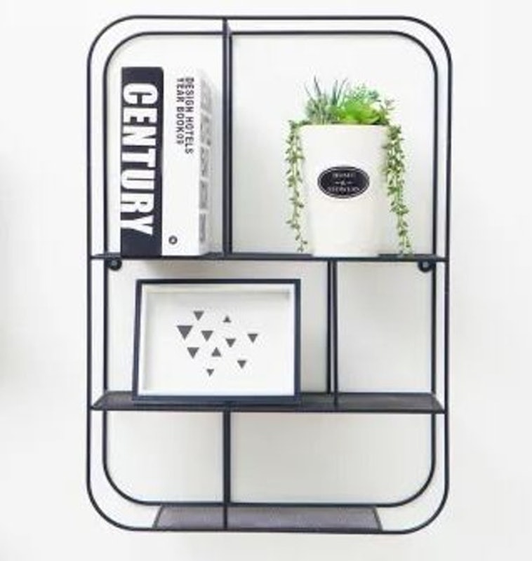 LIBBY WALLSHELF 3 TIER BLACK 2