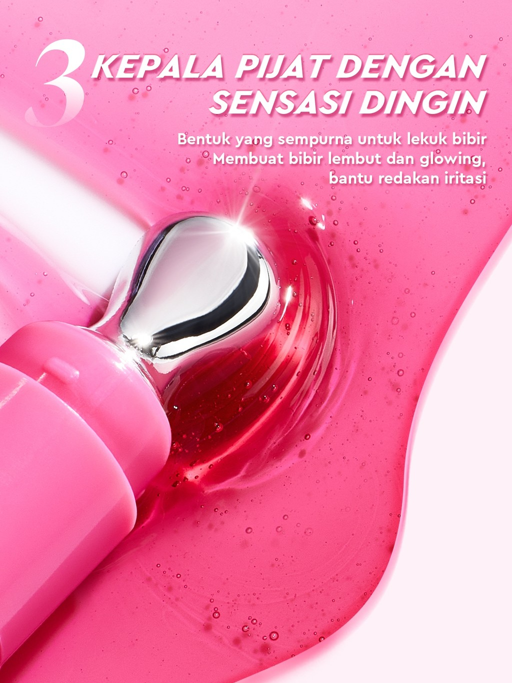 Suntone Wisdom Indonesia Glad2Glow Brightening Lip Serum 03 Berry Soda