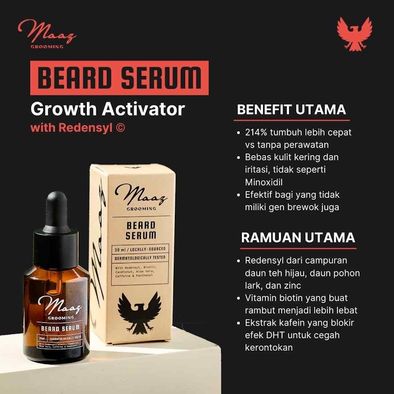 Maaz Grooming Beard Serum 3