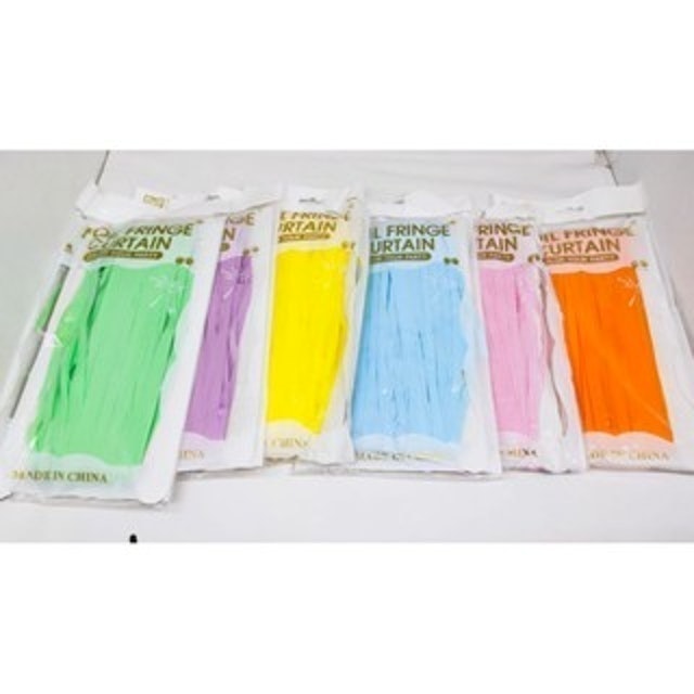 Foil Curtain Pastel Macaron 5