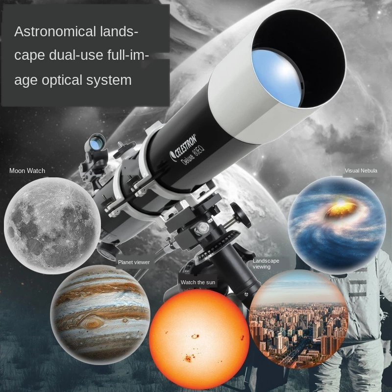 Synta Technology Corporation Celestron Astronomical Telescope Deluxe 80EQ