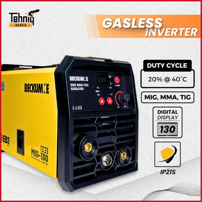 Beckum Gasless Inverter Welding Machine MIG 130 EB2