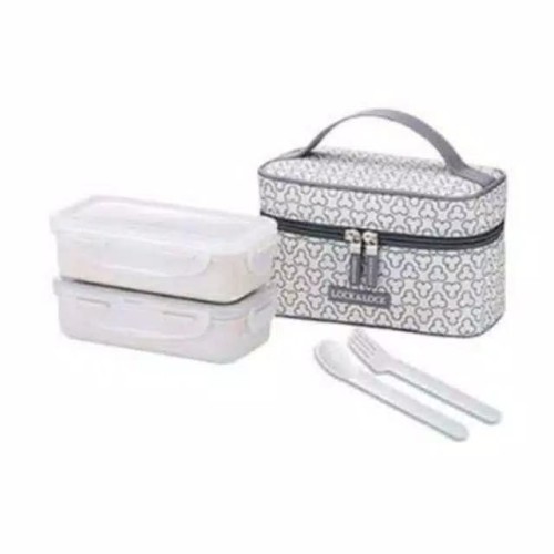 LocknLock  LocknLock Lunch Box Set With Clover Bag