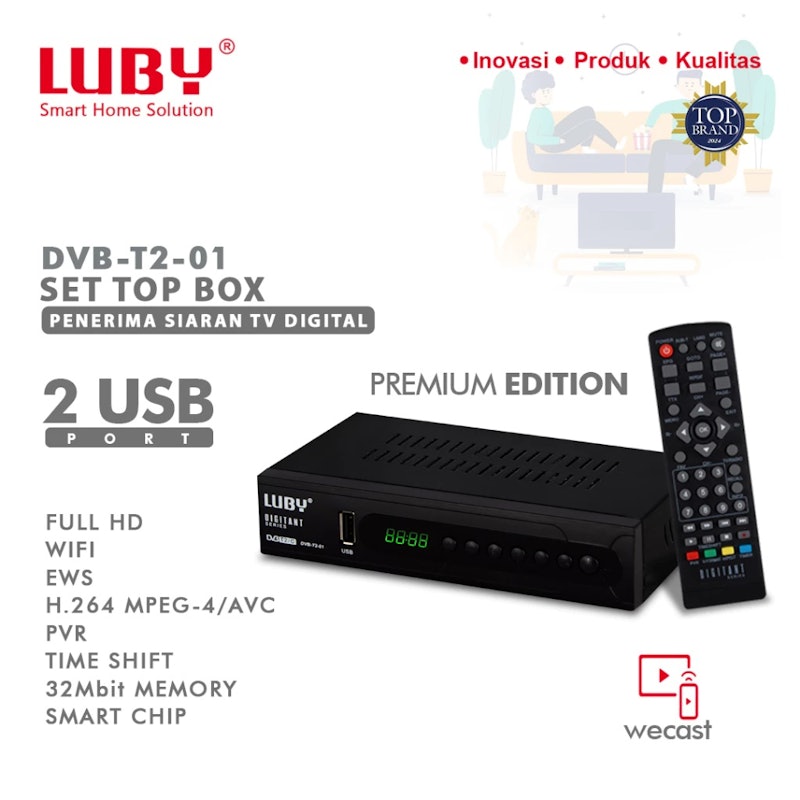 Luby Set Top Box Digitant Series 2