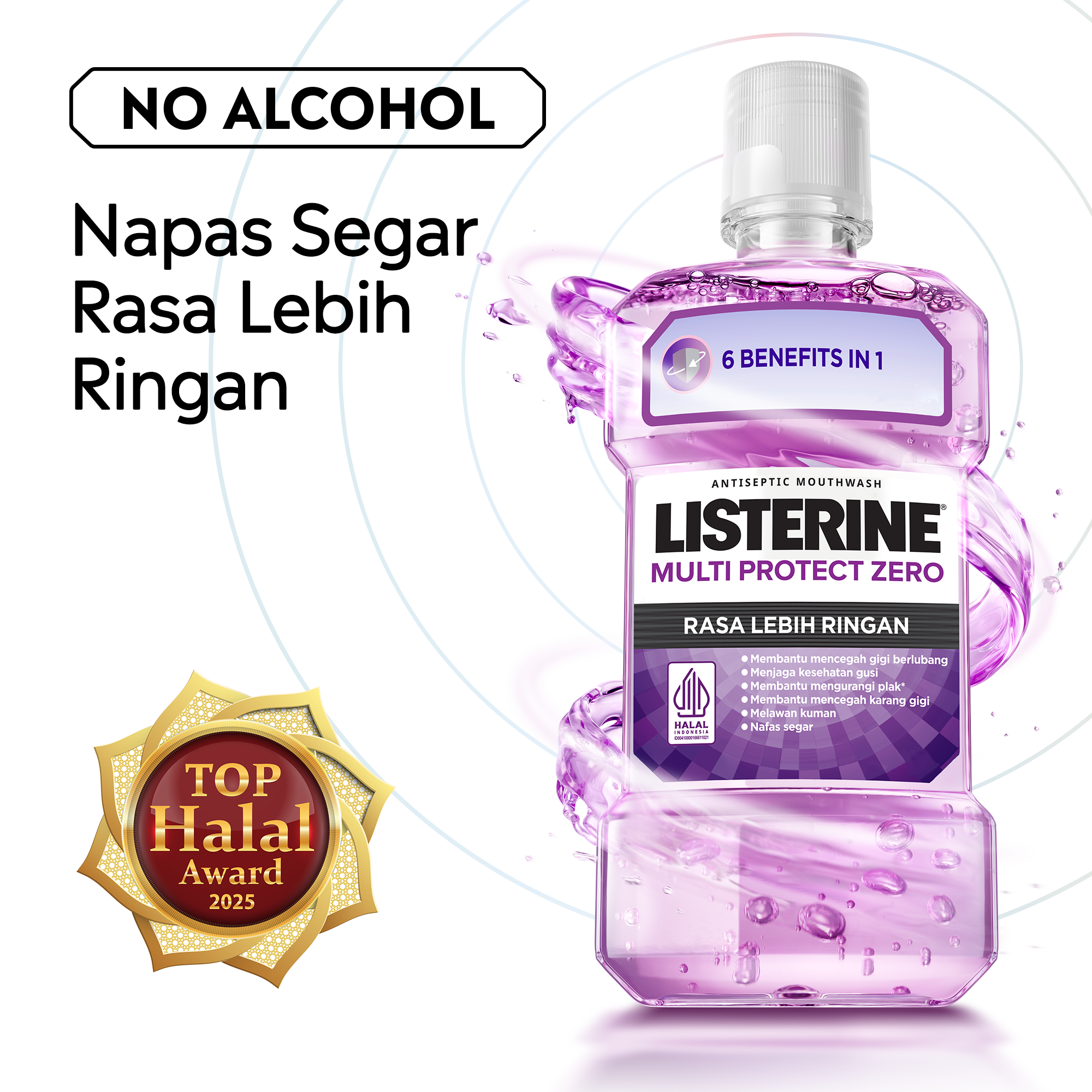 Multi Protect Zero Antiseptic Mouthwash 2