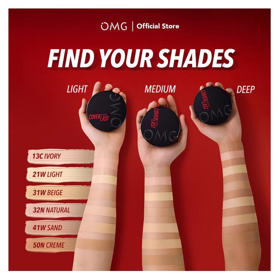 OMG OMG Coverlast Cushion 33W Almond