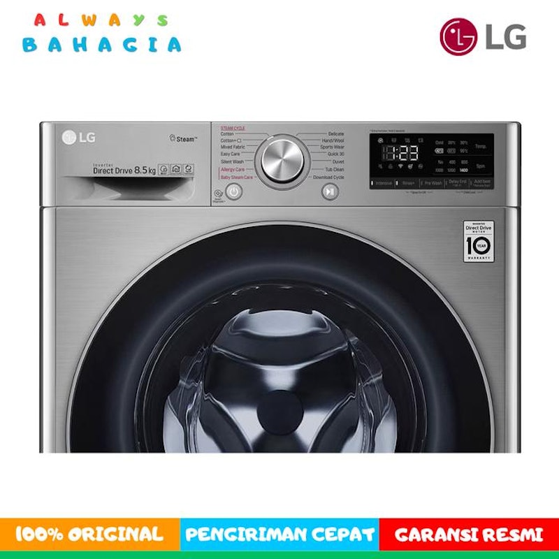 8.5kg Front Loading Mesin Cuci AI DD™ 2