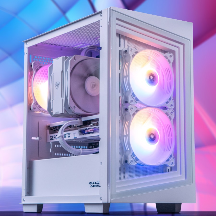 COC Komputer COC HOLY BOX PC Rakitan Intel DDR5 White V10.0