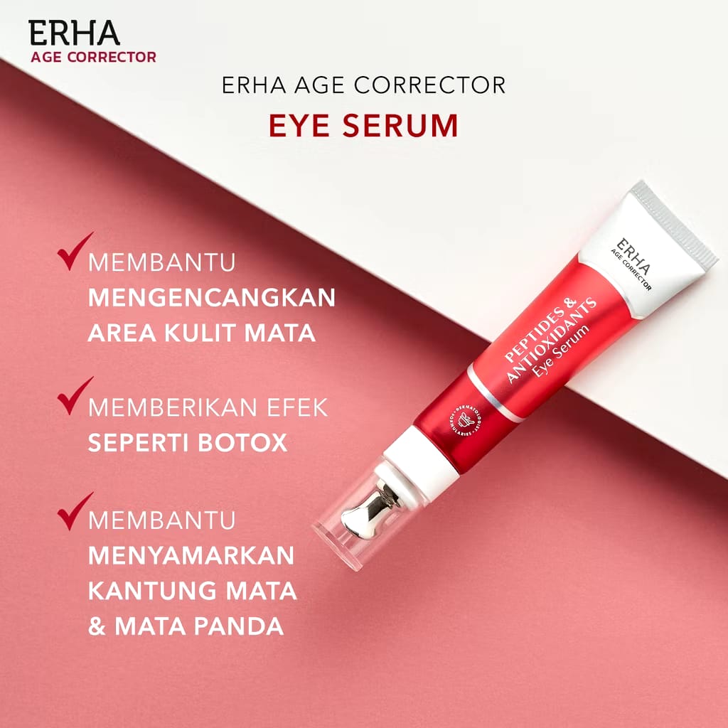 ERHA Clinic Indonesia ERHA Age Corrector Peptides & Antioxidants Eye Serum