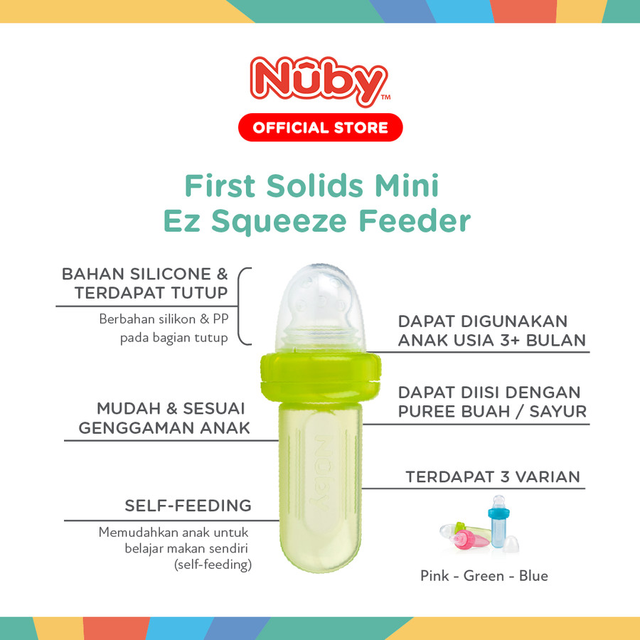 Nuby Mini Squeeze Feeder 3