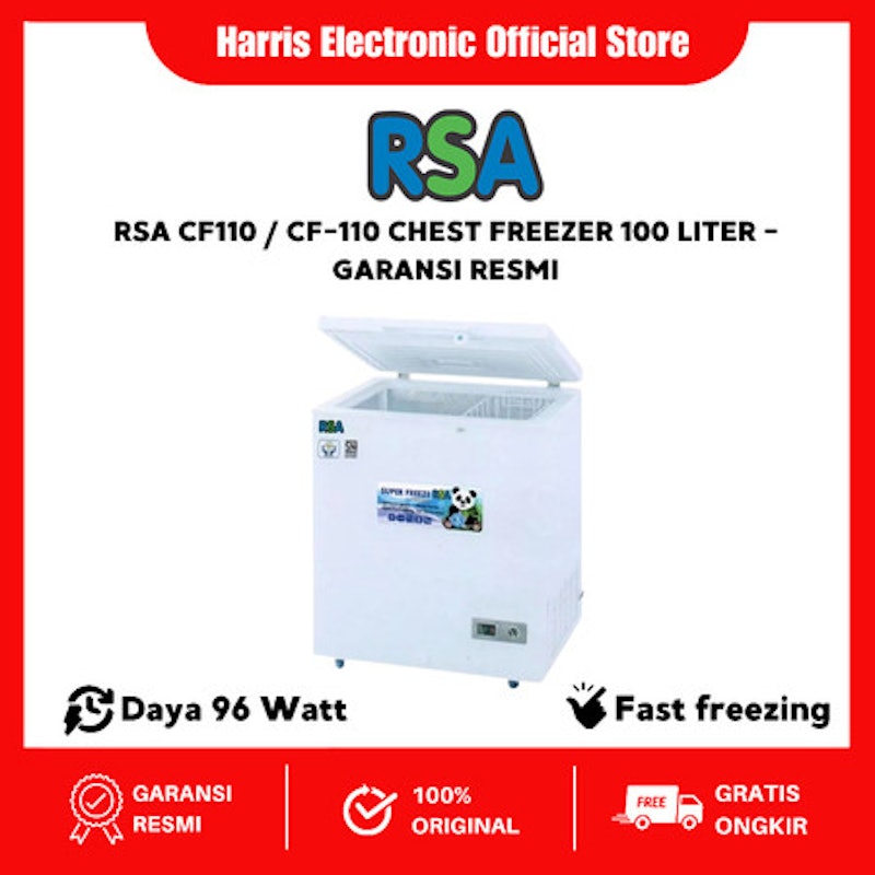 RSA Chest Freezer 100 L 3
