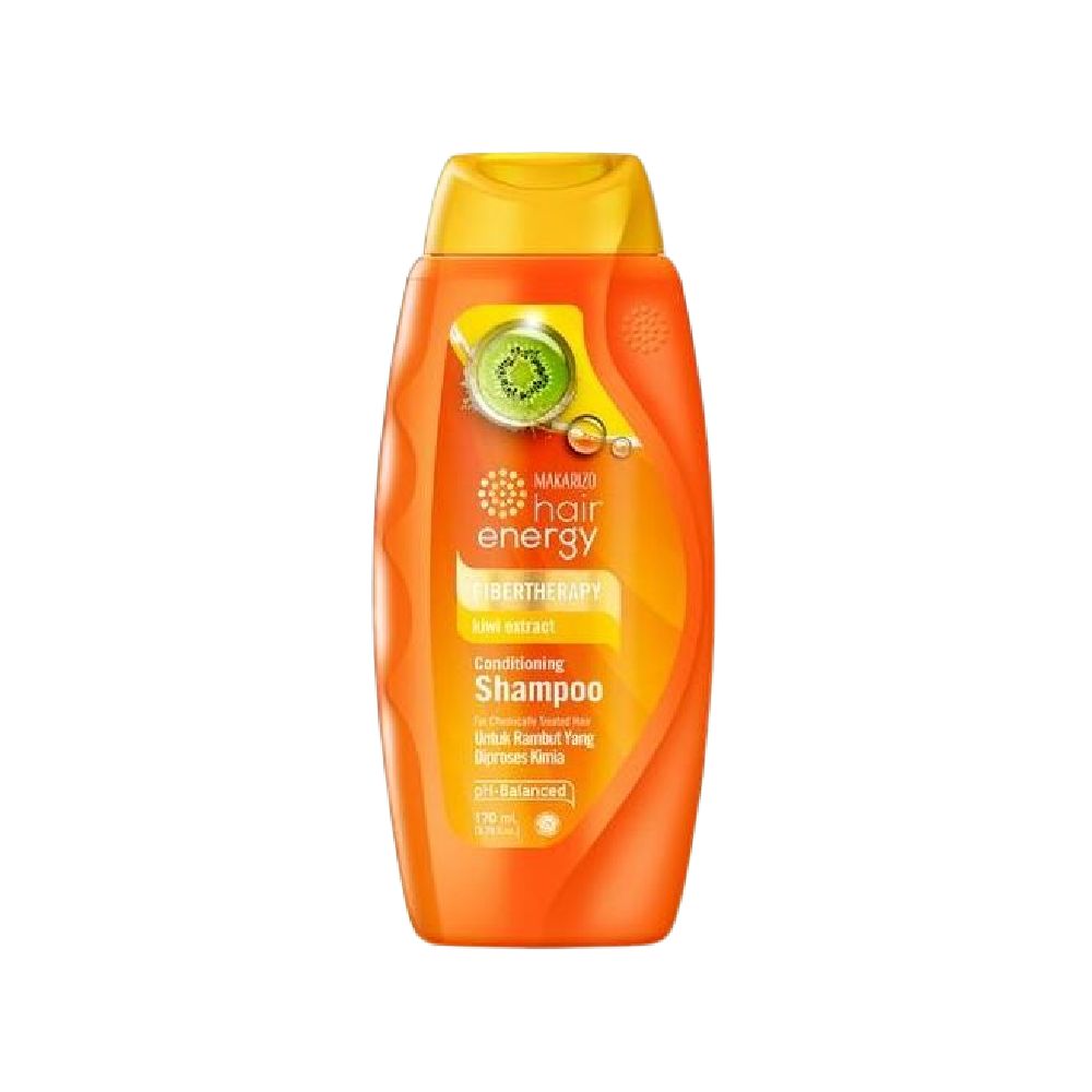 Makarizo Hair Energy ｜ Fibertherapy Conditioning Shampoo with Kiwi Extract