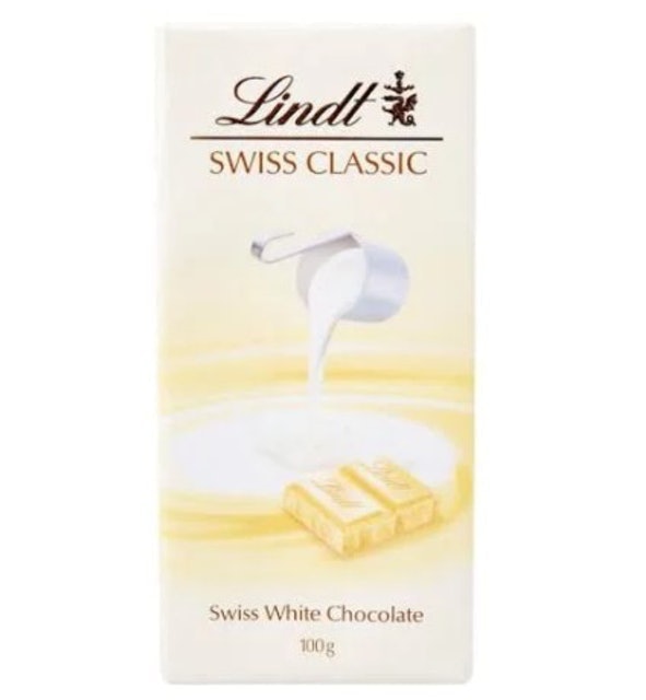 Lindt Swiss Classic Swiss White Chocolate