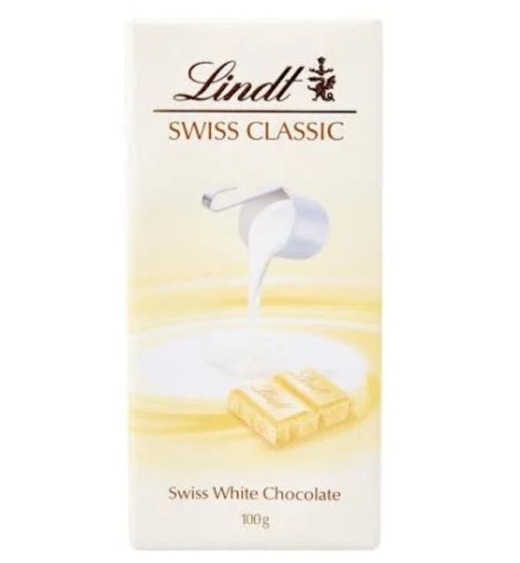Lindt Swiss Classic Swiss White Chocolate 1