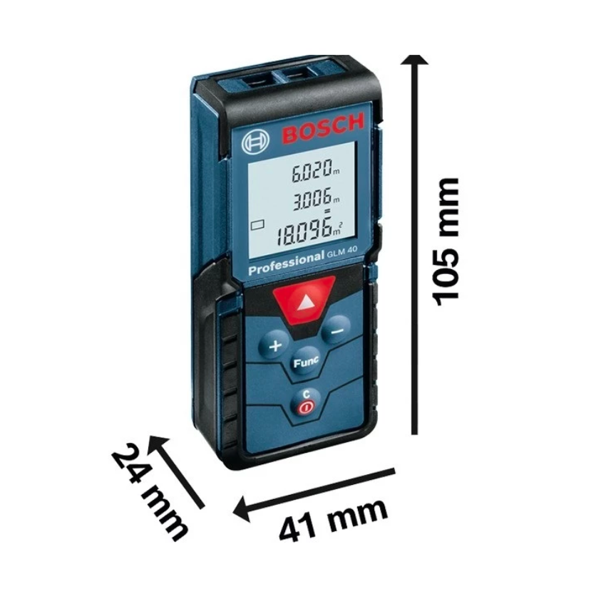 Robert Bosch Bosch Pengukur Laser GLM 40-12 Professional