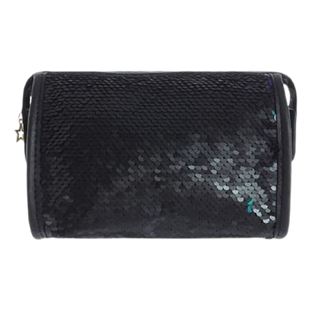 MINISO Sequin Rectangular Cosmetic Bag