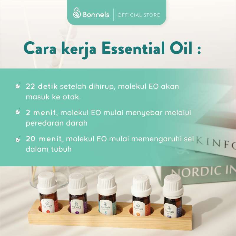 Bonnels Starter Pack (Diffuser + 3 Essential Oil 5ml)
