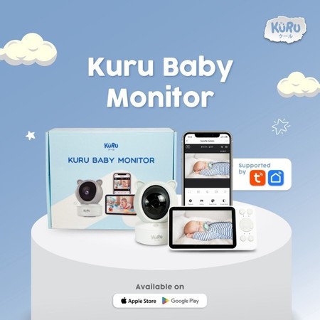 Kuarta Mitra Bersama KURU Baby Monitor  BMC8-Gen1