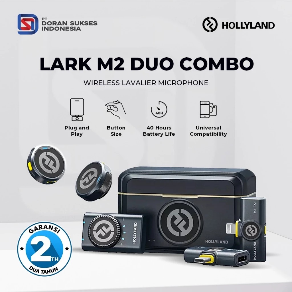 Hollyland Technology Hollyland Mic Wireless Lark M2 Combo