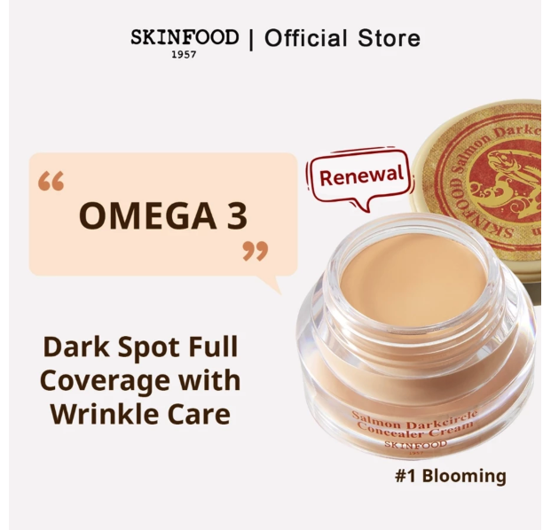 SKINFOOD  SKINFOOD Salmon Darkcircle Concealer Cream 01 Salmon Blooming