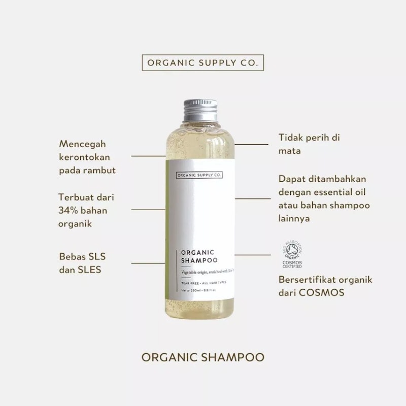ORGANIC SUPPLY CO. Organic Shampoo 4