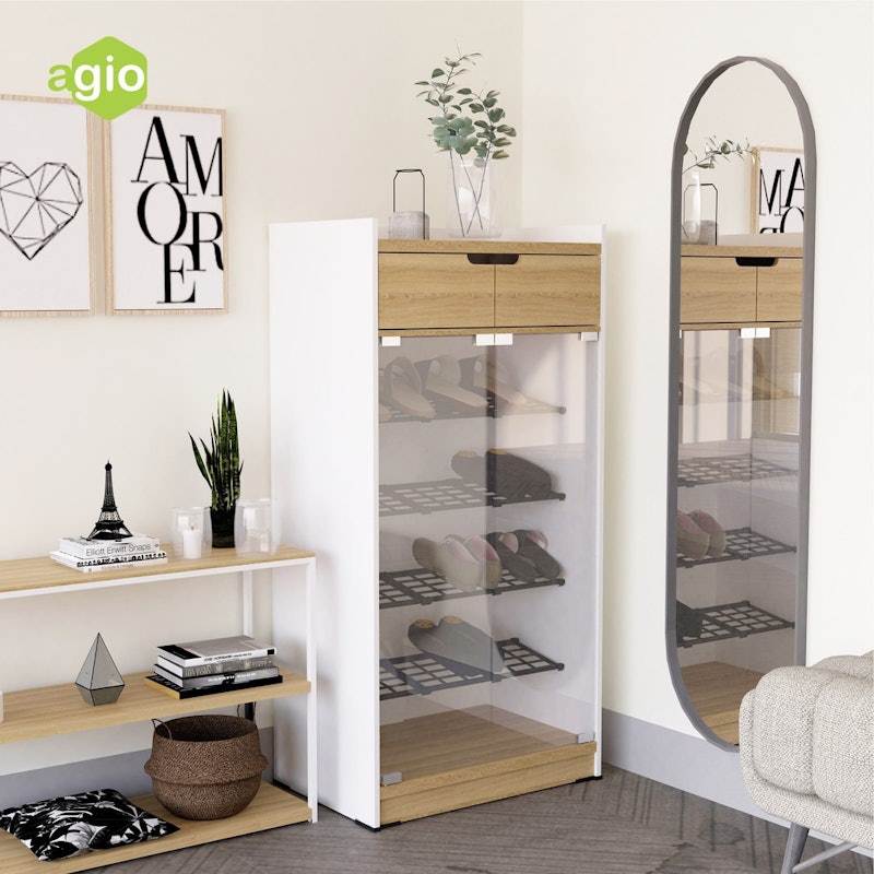 Oggi Agio Shiro Shoe Rack 60 4