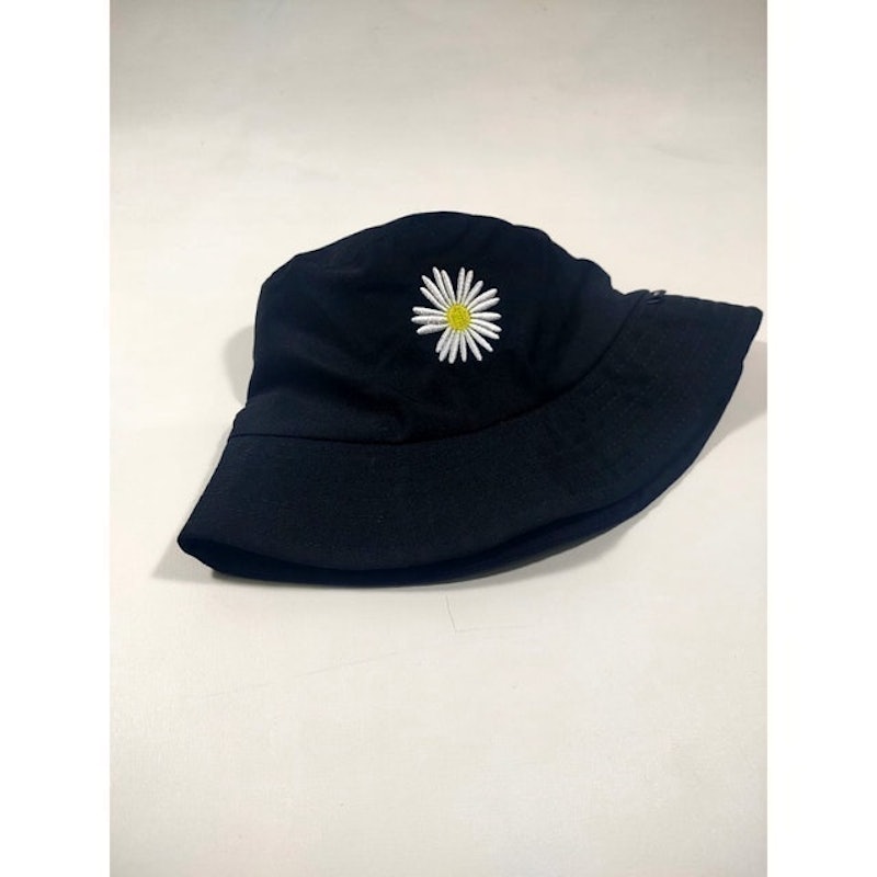 Daisy Black Bucket Hat 3