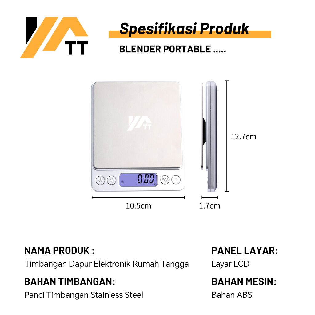 YATT YATT Superior Mini Digital Platformscale I-2000