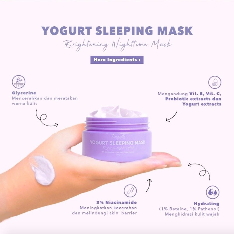 Yogurt Sleeping Mask 4