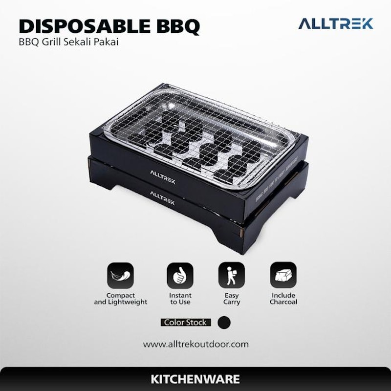 ALLTREK Diposable BBQ Grill 5